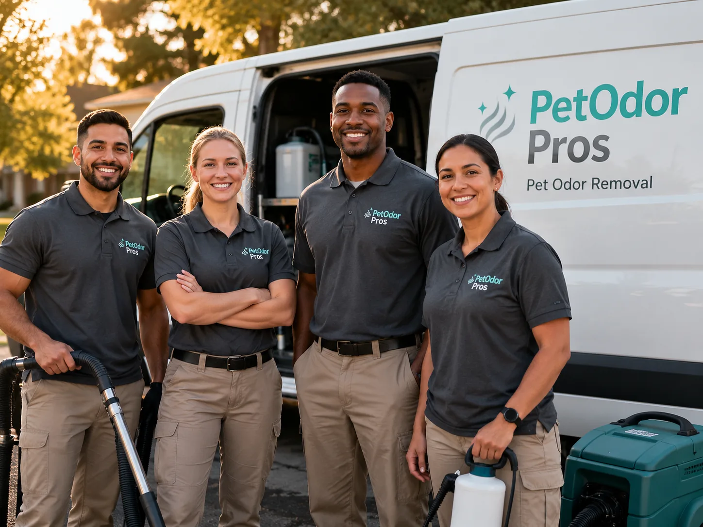 Pet Odor Removal team serving Horton, MI